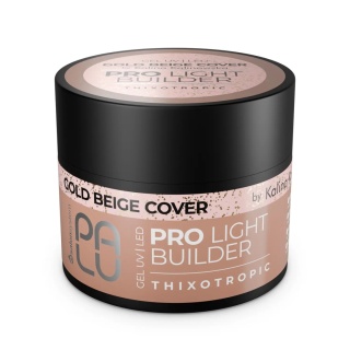PALU Żel budujący PRO LIGHT BUILDER GOLD BEIGE COVER 45 g – samopoziomujący żel