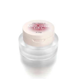 PB Mousse Gel 3w1 MS15 – żel do zdobień, głęboki ceglano-czerwony odcień, no wipe