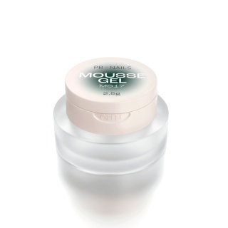 PB Mousse Gel 3w1 MS17 – żel do zdobień, głęboki butelkowozielony odcień, no wipe