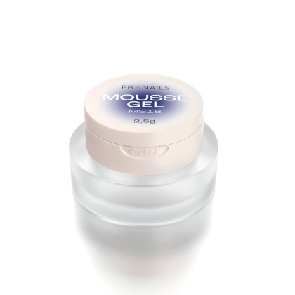 PB Mousse Gel 3w1 MS18 – żel do zdobień, głęboki granatowy odcień, no wipe