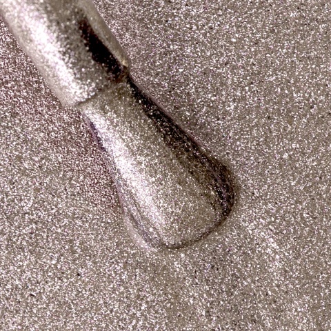 PB Nails Lakier hybrydowy Golden Ticket 8 ml – złoty brokat