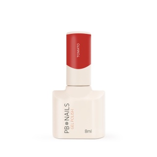 PB Nails Lakier hybrydowy Tomato 8 ml – soczysty pomidorowy odcień