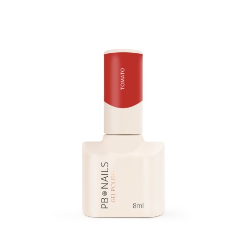 PB Nails Lakier hybrydowy Tomato 8 ml – soczysty pomidorowy odcień