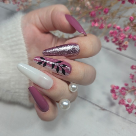 YOSHI Paint Gel UV LED 5 ml – Platinum Blush | Pastelowy różowy żel do zdobień