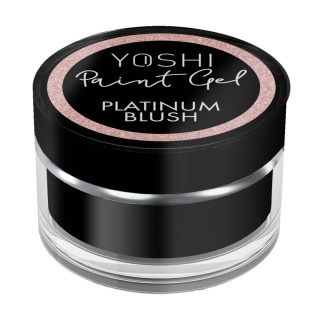 YOSHI Paint Gel UV LED 5 ml – Platinum Blush | Pastelowy różowy żel do zdobień