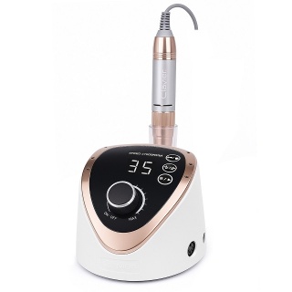 Clavier Profesjonalna frezarka do paznokci FX 830, 65W, 35 000 RPM, manicure i pedicure, biało-złota