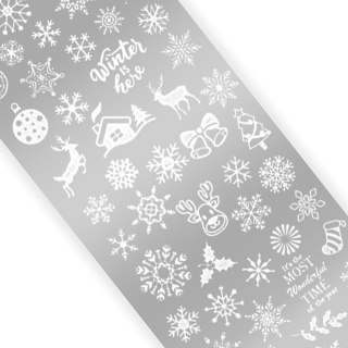 Blaszka świąteczna ze wzorkami do stempli STN-N02