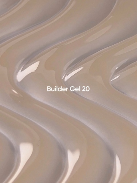 NAILSOFTHEDAY Builder gel 20 – karmelowo-beżowy żel budujący, 15 m