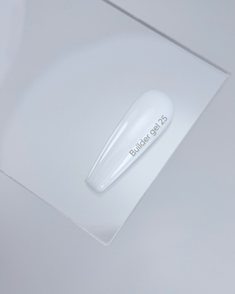 NAILSOFTHEDAY Builder gel 25 – żel budujący o intensywnie białym odcieniu, 15 ml