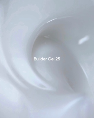 NAILSOFTHEDAY Builder gel 25 – żel budujący o intensywnie białym odcieniu, 15 ml
