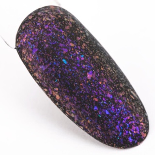 Top matowy no wipe MollyLac Princess Satin Top Galaxy Nr 8 10g – satynowy efekt z drobinkami