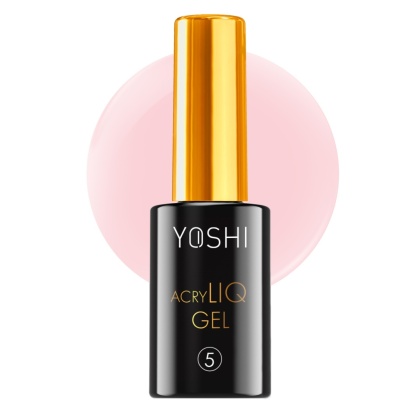 YOSHI AcryLIQ Gel No5 10 ml – pastelowy romantyczny róż