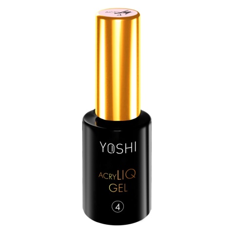 YOSHI AcryLIQ Gel No4 10 ml – nasycony róż o eleganckim charakterze