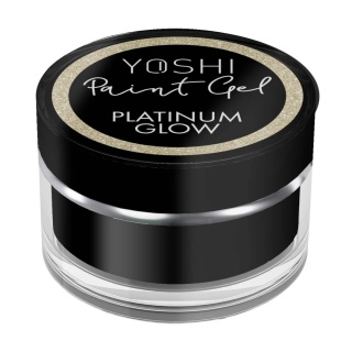 YOSHI Paint Gel UV LED 5 ml – Platinum Glow | Jasne złoto do zdobień paznokci