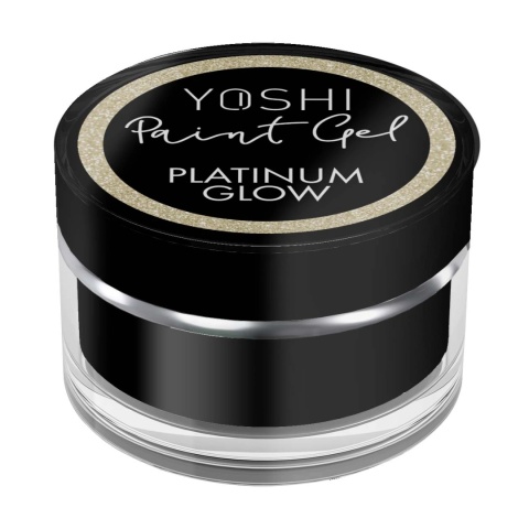 YOSHI Paint Gel UV LED 5 ml – Platinum Glow | Jasne złoto do zdobień paznokci