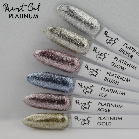 YOSHI Paint Gel UV LED 5 ml – Platinum Gold | Żel do zdobień o złotym blasku