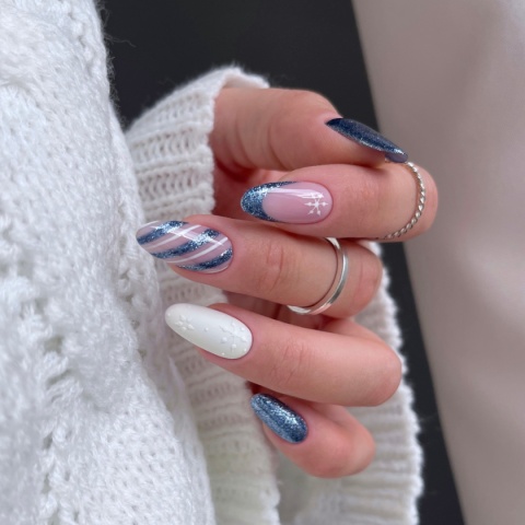 YOSHI Paint Gel UV LED 5 ml – Platinum Ice | Srebrny żel do zdobień