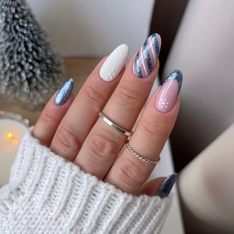 YOSHI Paint Gel UV LED 5 ml – Platinum Ice | Srebrny żel do zdobień