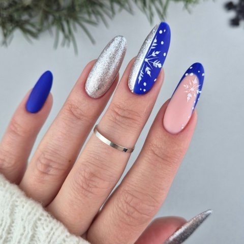 YOSHI Paint Gel UV LED 5 ml – Platinum Silver | Srebrny żel do zdobień