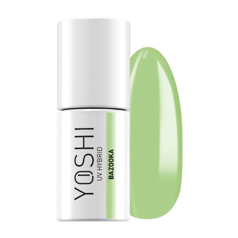 Yoshi Lakier Hybrydowy Bazooka 121 – Pastelowa Mięta 6 ml