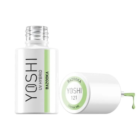 Yoshi Lakier Hybrydowy Bazooka 121 – Pastelowa Mięta 6 ml