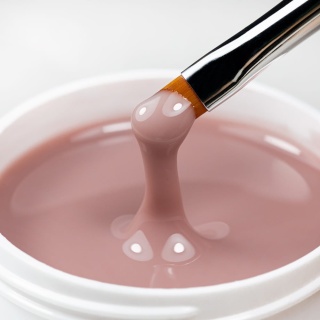 Żel budujący twardy z tiksotropią AlleLac Tixo Hard Builder Gel Natural Nude 45g