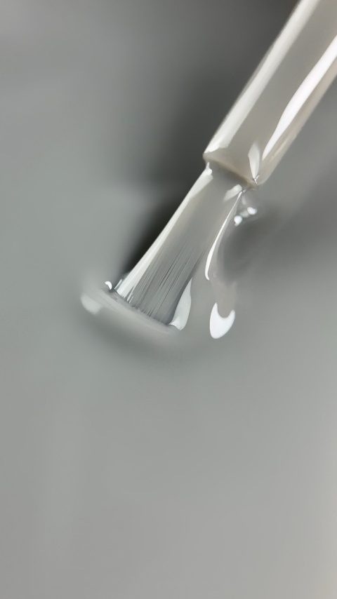 BIBLIOTEKA Cover Base Ash 15 – półtransparentna szaro-dymna baza, 10 ml