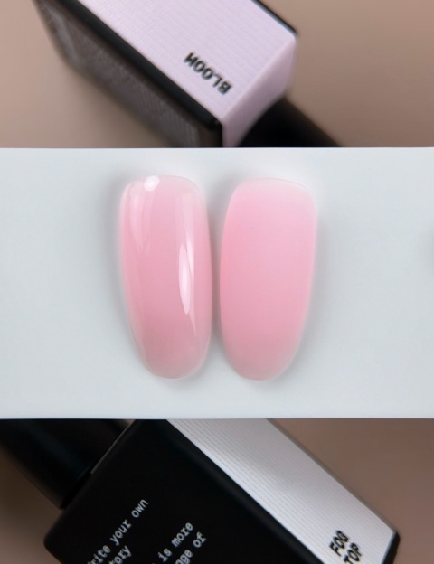 BIBLIOTEKA Cover Base Bloom 5 – różowa nude baza kamuflująca, 10 ml