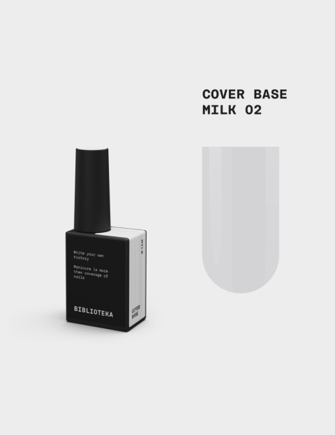 BIBLIOTEKA Cover Base Milk 2 – klasyczna mleczna baza, 10 ml