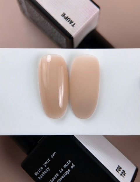 BIBLIOTEKA Cover Base Taupe 8 – chłodny beżowo-szary odcień, 10 ml