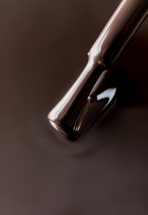 BIBLIOTEKA Gel Polish Chocolate 24 – czekoladowy lakier hybrydowy, 10 ml