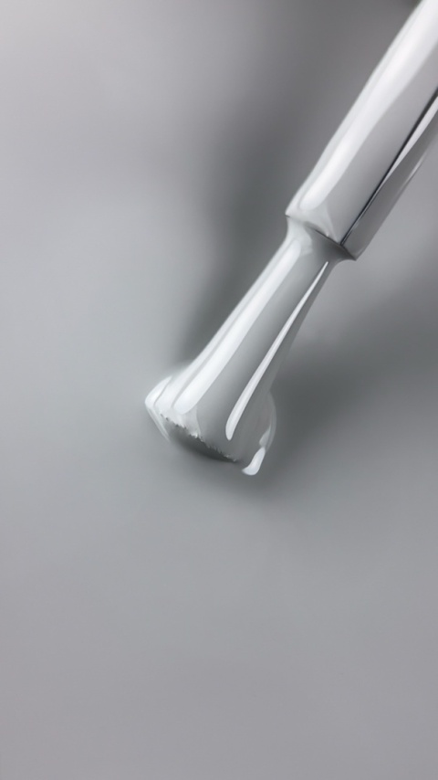 BIBLIOTEKA Gel Polish Mist 19 – lakier hybrydowy szaro-beżowy, 10 ml