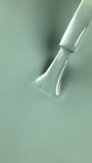 BIBLIOTEKA Gel Polish Moss 18 – ciepły zielony lakier hybrydowy, 10 ml