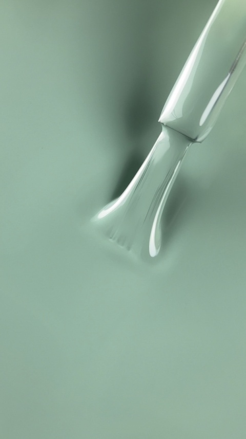 BIBLIOTEKA Gel Polish Moss 18 – ciepły zielony lakier hybrydowy, 10 ml