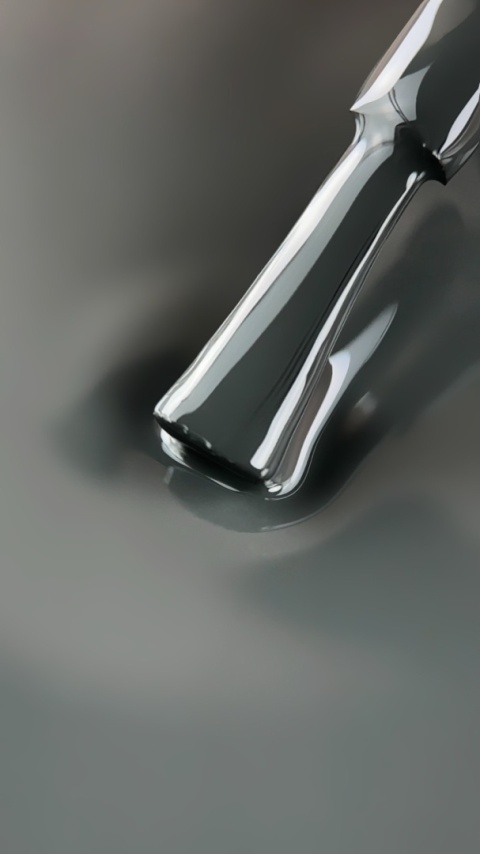 BIBLIOTEKA Gel Polish Tone 26 – grafitowy lakier hybrydowy, 10 ml