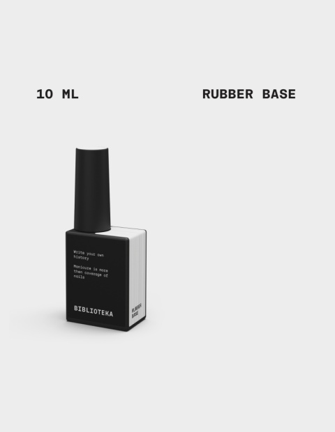 BIBLIOTEKA Rubber Base – elastyczna baza hybrydowa TPO free, 10 ml