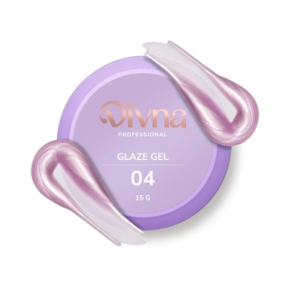 DIVNA Glaze Gel 04 15 g – żel budujący, średniogęsty, samopoziomujący