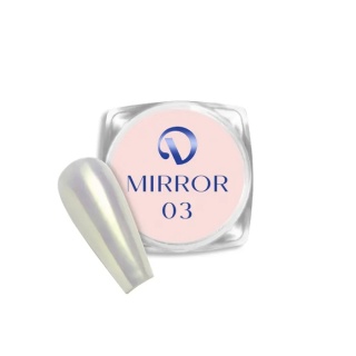 DIVNA Mirror Powder 03 – pyłek chłodny opal z lawendową poświatą, 0,5 g