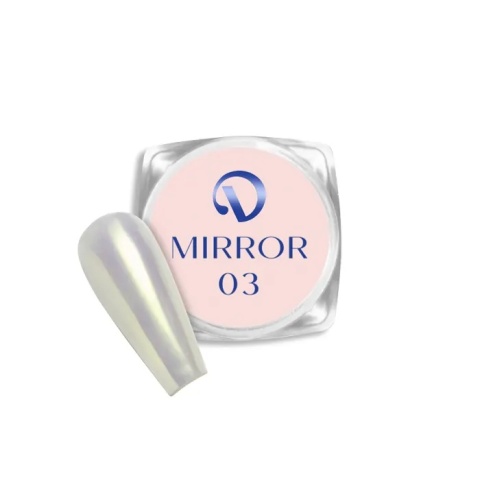 DIVNA Mirror Powder 03 – pyłek chłodny opal z lawendową poświatą, 0,5 g