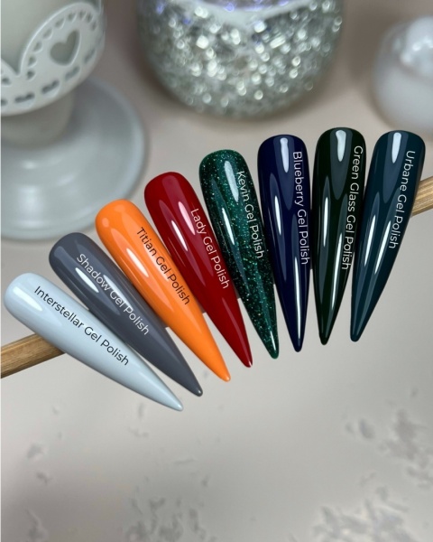 NAILSOFTHEDAY Blueberry Gel Polish – granatowy lakier hybrydowy, 10 ml