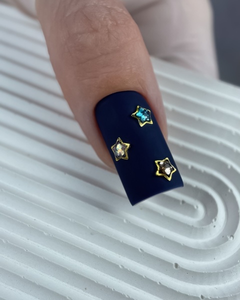 NAILSOFTHEDAY Blueberry Gel Polish – granatowy lakier hybrydowy, 10 ml