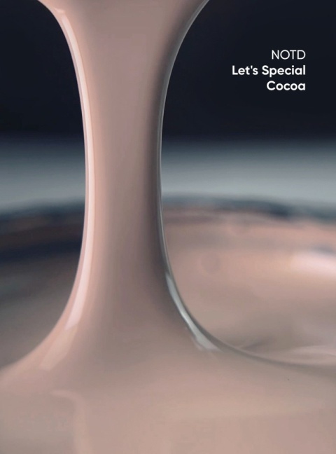 NAILSOFTHEDAY Cocoa Gel Polish – beżowo-brązowy lakier hybrydowy, 10 ml