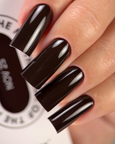 NAILSOFTHEDAY Color of the Month November 2025 Deep Brown – czekoladowy lakier hybrydowy, 10 ml