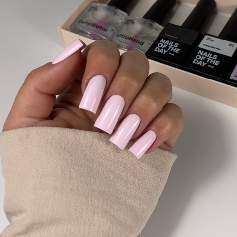 NAILSOFTHEDAY Dusty Rose Gel Polish – różowy pastelowy lakier hybrydowy, 10 ml