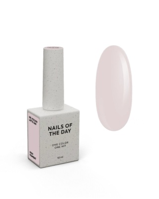 NAILSOFTHEDAY Latte Gel Polish – beżowy lakier hybrydowy, 10 ml
