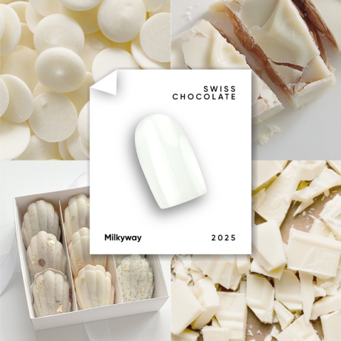 NAILSOFTHEDAY Milkyway Gel Polish – mleczny biały lakier hybrydowy półtransparentny, 10 ml