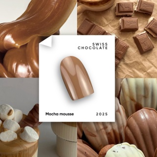 NAILSOFTHEDAY Mocha Mousse Gel Polish – ciepły karmelowo-beżowy lakier hybrydowy, 10 ml