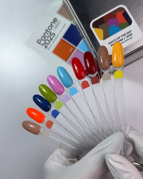 NAILSOFTHEDAY Pantone 2025/8 Gel Polish – bordowy lakier hybrydowy, 10 ml