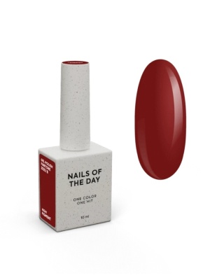 NAILSOFTHEDAY Pantone 2025/8 Gel Polish – bordowy lakier hybrydowy, 10 ml
