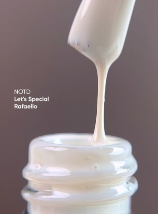 NAILSOFTHEDAY Rafaello Gel Polish 10 ml – beżowo-biały lakier hybrydowy